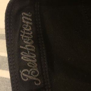 7 for all mankind black denim bellbottoms